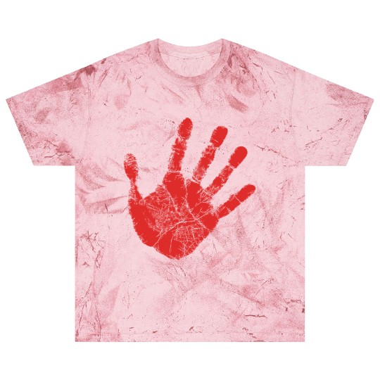 Red Hand - Supporter of MMIW Blast T Shirts