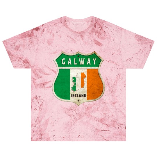 Galway ireland coat of arms flags design Blast T Shirts