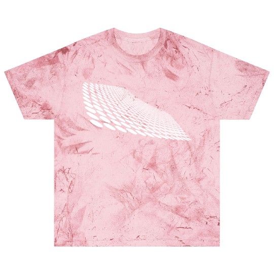 Geometric Points On A Curved Horizon Surface Blast T Shirts