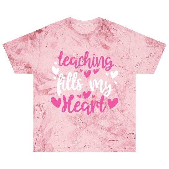 His and Her Valentine Gift Teacher Teaching Fills Blast T Shirts