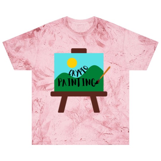 Crypto Painting Blast T Shirts