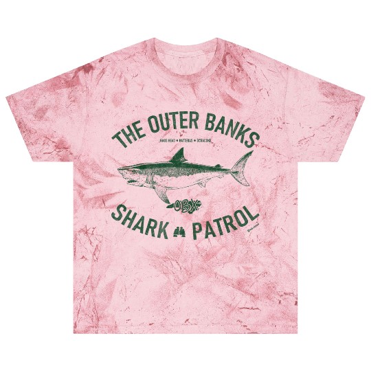 OBX Shark Patrol OBX Vintage Dark Green Blast T Shirts