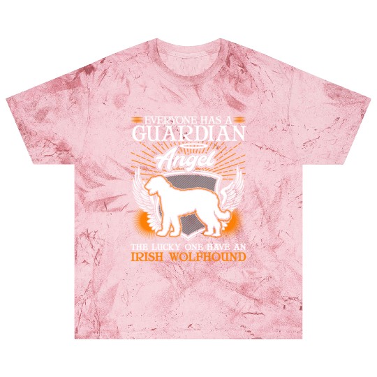 Irish Wolfhound Guardian Angel Blast T Shirts