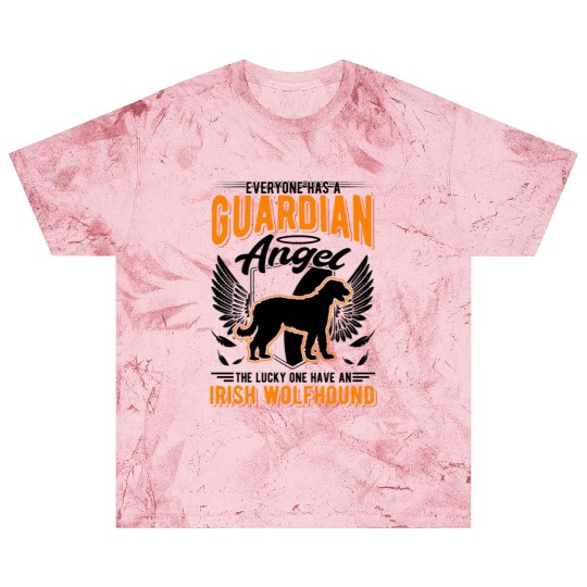 Irish Wolfhound Guardian Angel Blast T Shirts