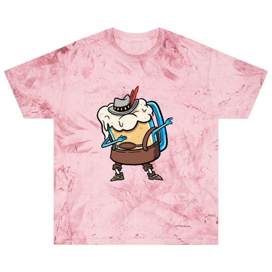 Dabbing Beer Mug Bavarian Leather Trousers Beer Blast T Shirts