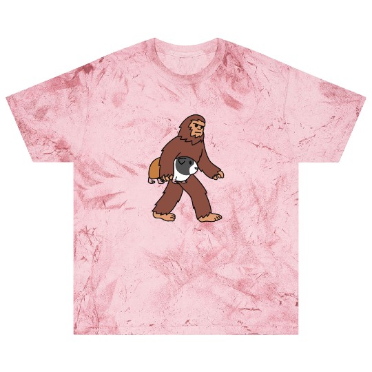 Bigfoot Sasquatch Walking Guinea Pig Blast T Shirts