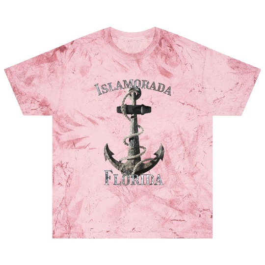 Islamorada Florida Keys Nautical Anchor Sailing Blast T Shirts