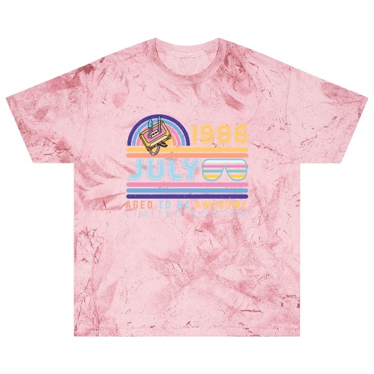 Building Year 1986 In July Blast T Shirts