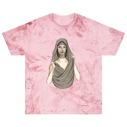 Arabic Woman Hijab Belly Dance Arabic Woman Hijab Blast T Shirts