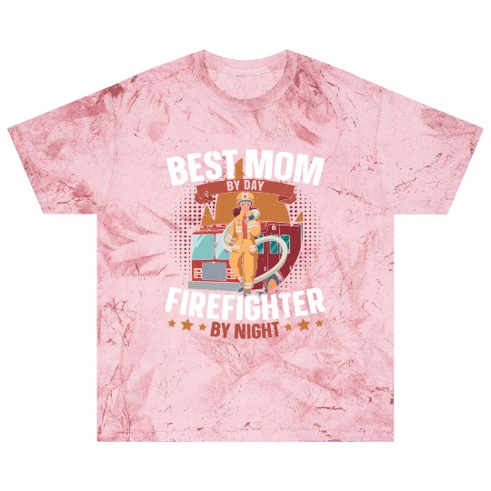 Best Mom By Day Firefighter By Night Firefighting Blast T Shirts
