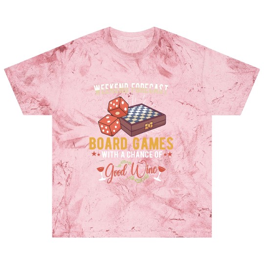 Wine Board Games Chess Board Game Player Gambling Blast T Shirts