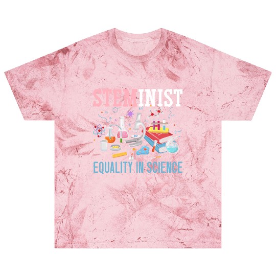 Steminist Equality In Science Biology STEM Squad Blast T Shirts