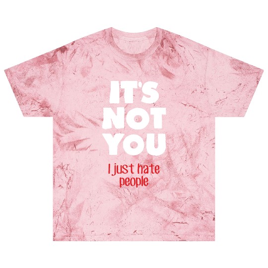 I hate people (dark) Blast T Shirts