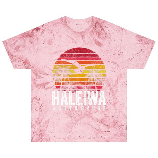 Haleiwa Hawaii HI North Shore Sunset Surf Surfing Blast T Shirts