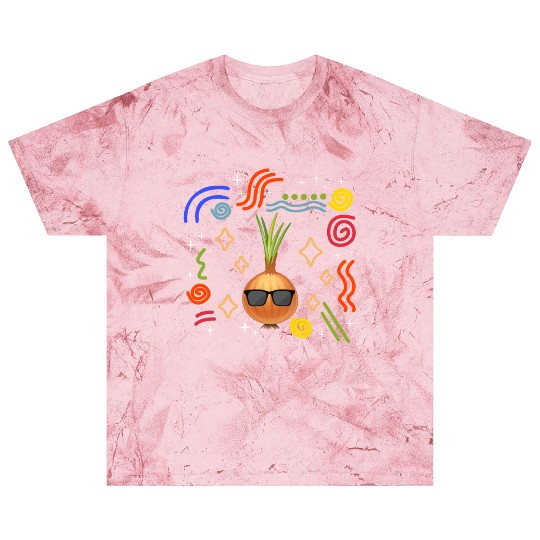 Onion Vegetable Blast T Shirts, Onion Wearing Sunglasses
