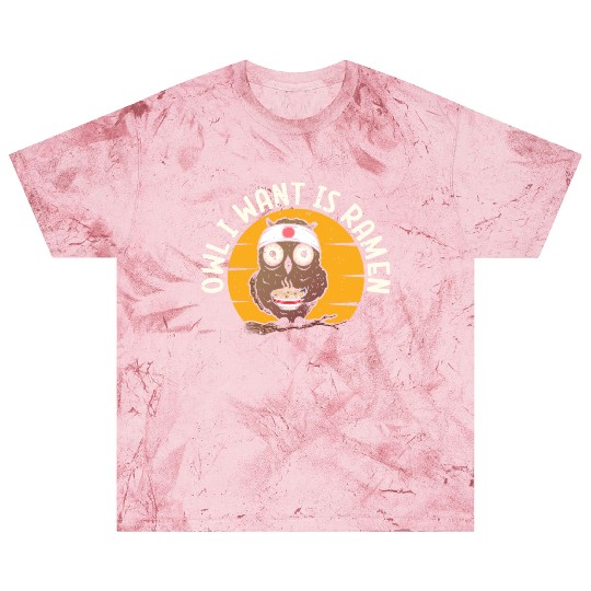 Owl I Want Is Ramen | Ramen Lover | Japan Culture Blast T Shirts