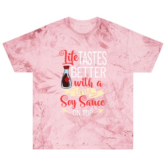 Soy Sauce Japanese Sushi Dark Ramen Noodles Bottle Blast T Shirts