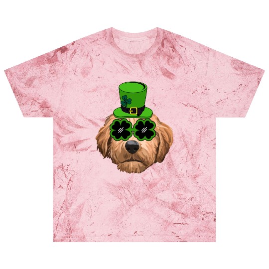 Irish Goldendoodle Doodle Dog St Patrick's Day Blast T Shirts