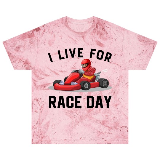 I Live For Race Day Blast T Shirts