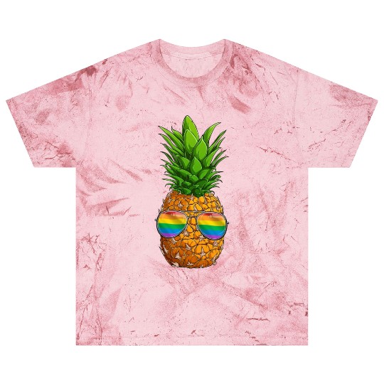 Funny Pineapple LGBT Rainbow Gay Pride Blast T Shirts