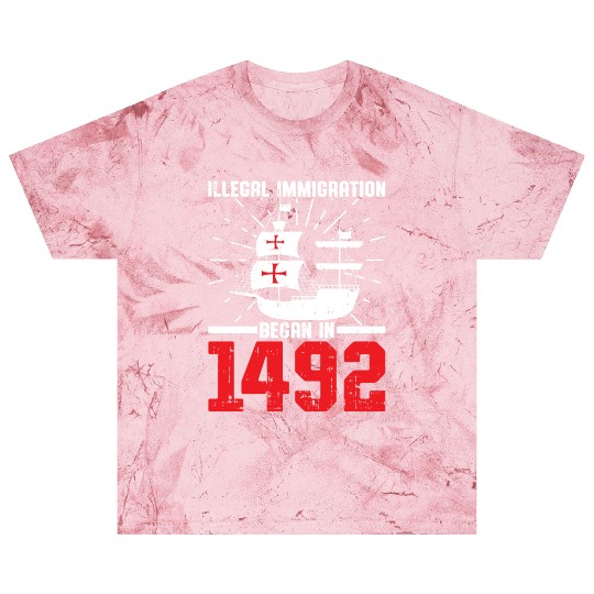 Anti Columbus Day Blast T Shirts