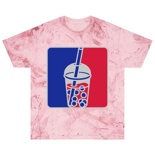 Red blue bubble tea Blast T Shirts