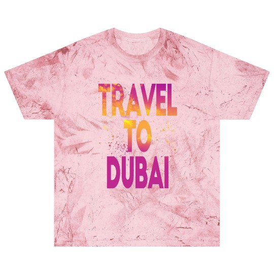 Travel To Dubai Blast T Shirts