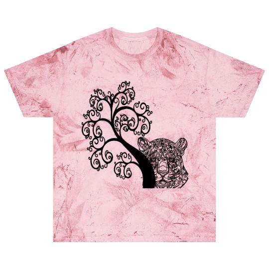 Tiger and tree,animel vintage anime design. Blast T Shirts