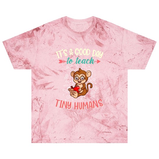 Good Day To Teach Tiny Humans Elementary Teacher Blast T Shirts