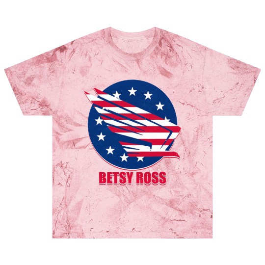 Patriotism USA Betsy Ross Flag Stars Stripes Eagle Blast T Shirts