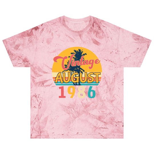 Building Year 1986 In August Blast T Shirts