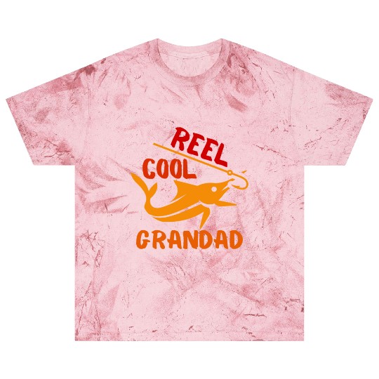 REEL COOL GRANDAD, FISHERMAN, GRANDPA Blast T Shirts