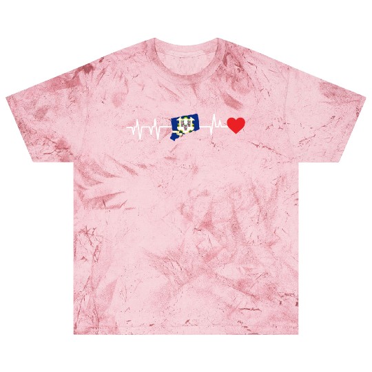 Connecticut Heartbeat Gift Blast T Shirts
