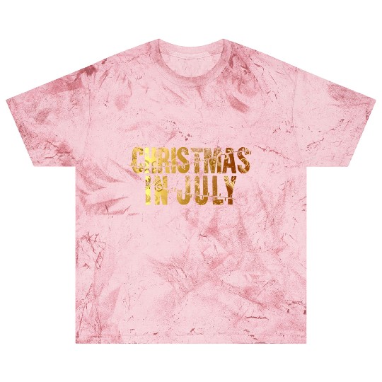 Christmas In July Xmas Tree Lights Santa Beach Blast T Shirts