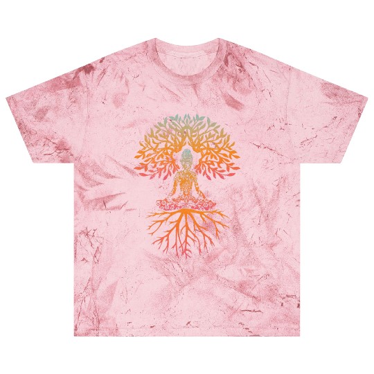Relax Yoga Time Mandala Meditate Colorful Yoga Blast T Shirts