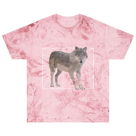 Polygon Triangle Geometric Shape Blast T Shirts