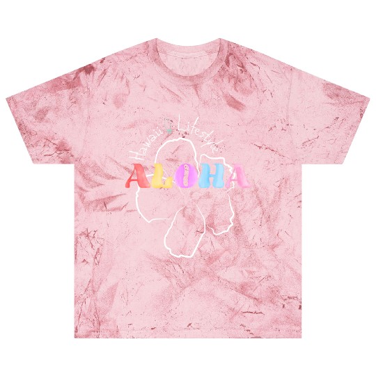 Aloha Flower Surfing and Lifestyle Blast T Shirts