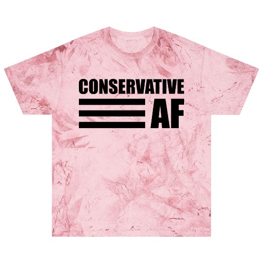 CONSERVATIVE AF Republican Support Anti Liberal Blast T Shirts