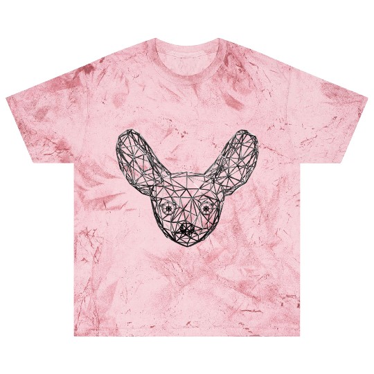 Metallic Geometric Fennec Fox Blast T Shirts