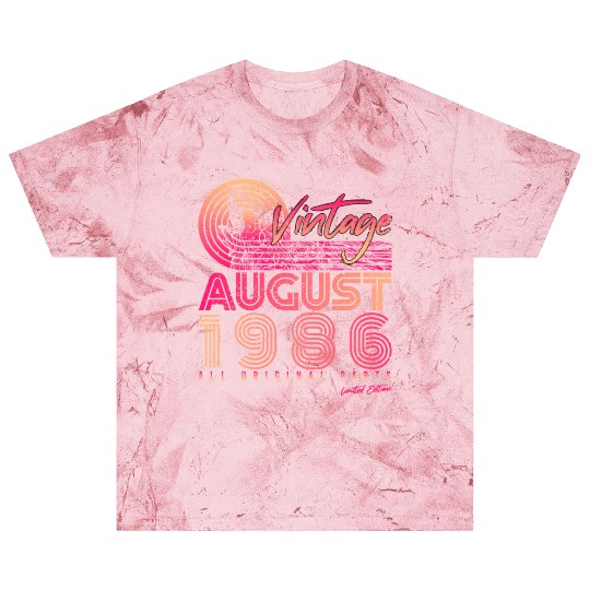 Year Of Construction In August 1986 Blast T Shirts