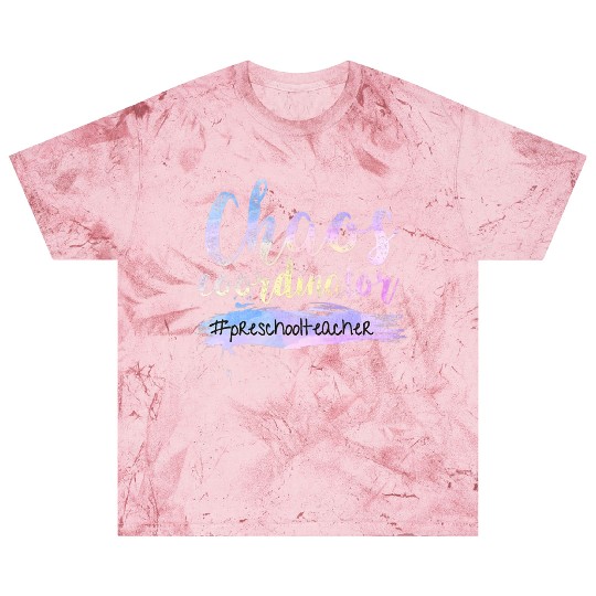Chaos Coordinator Blast T Shirts Cute Preschool Teacher Blast T Shirts