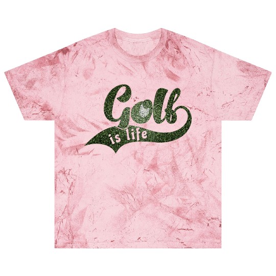 GOLF IS LIFE Distressed Look Blast T Shirts