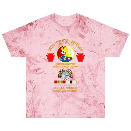 Army 28th Inf Div NATO New Ulm Germany w COLD SVC Blast T Shirts