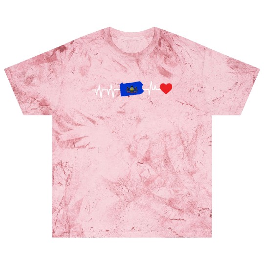 Pennsylvania Heartbeat Gift Blast T Shirts