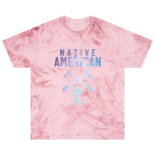 Native American Axe Traditional Dreamcatcher Blast T Shirts