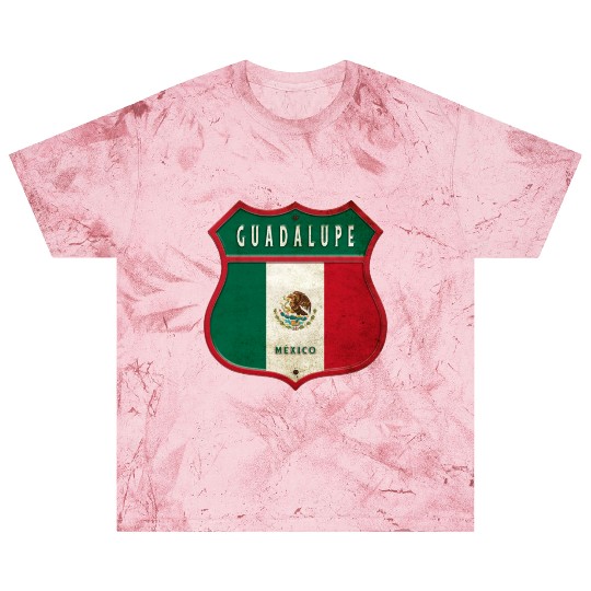 Guadalupe Mexico crest design Blast T Shirts