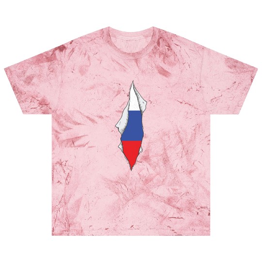 Russia flag proud Russian Blast T Shirts