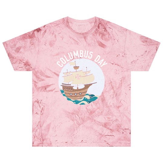 Columbus Day Christopher Columbus Italian American Blast T Shirts