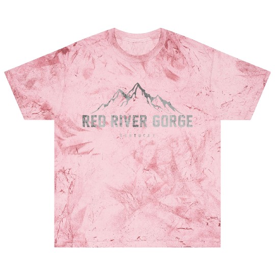 Distressed Red River Gorge Kentucky Blast T Shirts