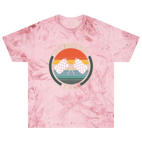 It's Race Day Y'all Blast T Shirts, Race Day Checkered